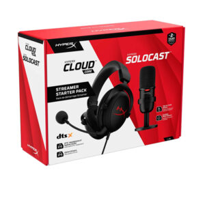 Casque+ Microphone hyper X cloud core solo cast