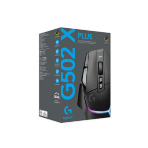 Souris Logitech G502 X PLUS sans fil RVB