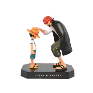 Figurines duo Shanks & luffy émotionnelle